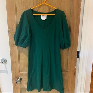 Anthro Balloon sleeve Mini dress